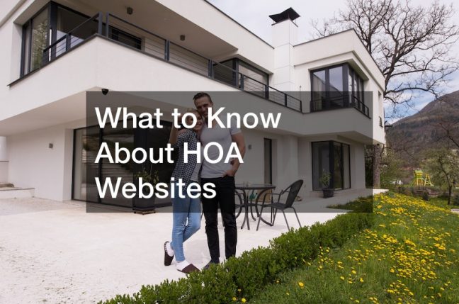 What to Know About HOA Websites