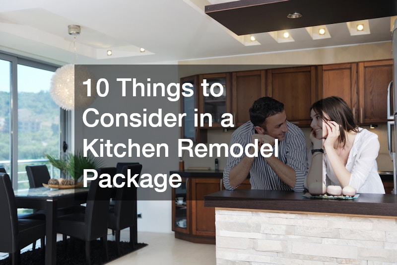 10 Things to Consider in a Kitchen Remodel Package